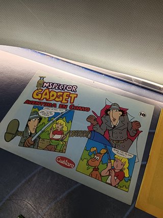 5 tebeos, INSPECTOR GADGET COMIC nº 1, 3, 8, 10 y 11- TOSTARICA CUETARA AÑOS 80