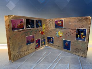 Album Los Simpsons, Incompleto, Panini Faltan 13 de 204