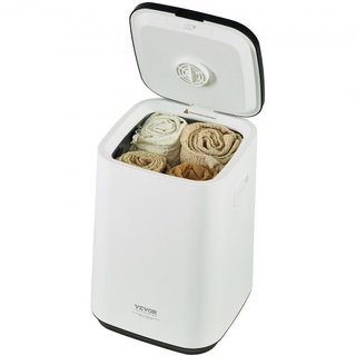 Calentadores de Toallas para Baño, Cubo Calentador de Toallas con Bloqueo para Niños y Indicador de Alta Temperatura y Temporizador de Retraso de 24H y Apagado Automático, Acomoda hasta 4 Toallas ...