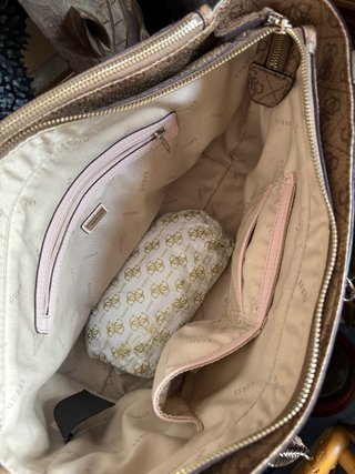 Bolso Guess Original Beige