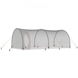 Cage de Bateo de Béisbol, Red y Estructura de Cage de Bateo de Softbol y Béisbol, Red de Cage Portátil para Práctica con Bolsa de Transporte, Cage de Lanzamiento Enclosed de Alta Resistencia, para...
