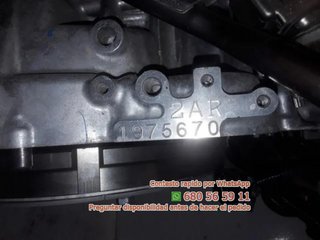 2ar motor completo toyota rav4 (a4) * dm Ref:66798