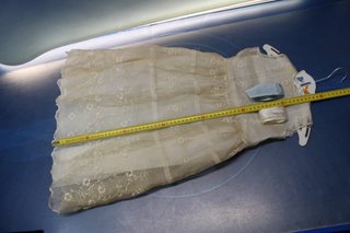 Faldón de bautizo o traje de cristianar antiguo.