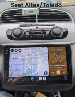 Rádio Seat Altea/Toledo/Alhandra Android 14 + GPS