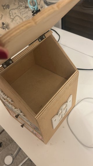Casita de madera para almacenaje