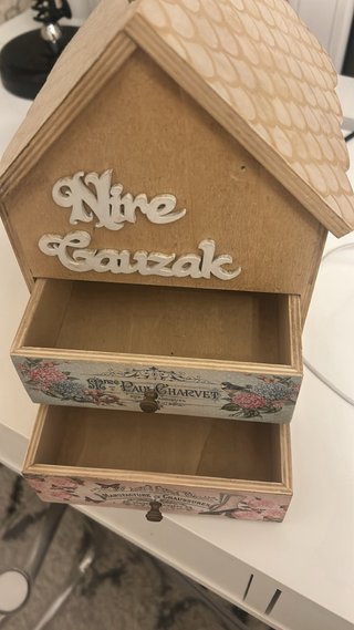 Casita de madera para almacenaje