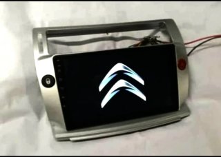 Rádio Citroën C4 Android 14 + GPS + Carplay.