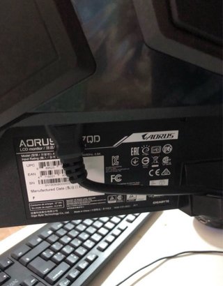 Monitor Aorus AD27QD 27 1440p 144Hz