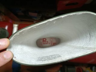Stivali gomma resistenti chimica verdi taglia 7 uk