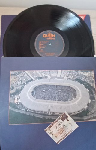 Doble LP Queen Live at Wembley '86