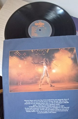 Doble LP Queen Live at Wembley '86