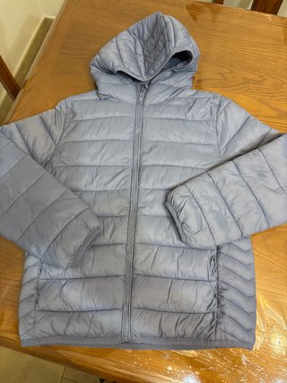 Cazadora ligera niña azul