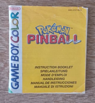 Pokémon Pinball Game Boy Color Completo