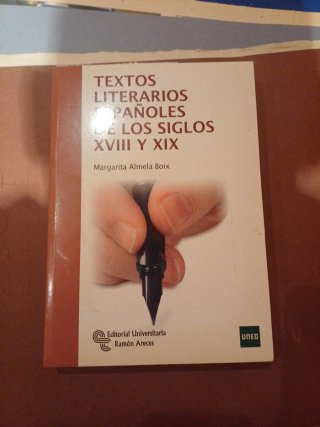 Textos literarios españoles de los siglos XVIII...