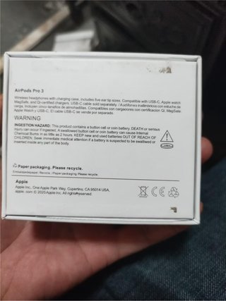 AirPods Pro 3 ANC Nuevos + Accesorios