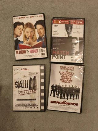 21 DVDs Originales- Prácticamente nuevos