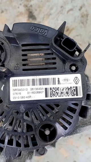 ALTERNADOR Renault Megane IV Berlina 5P (12.2015->)