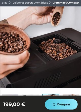 ✅️ Cafetera superautomática Cremmaet Compact