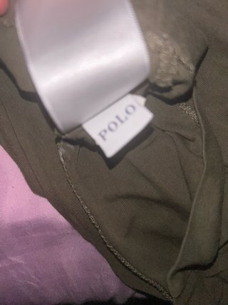 Camiseta Ralph Lauren Verde Manga Larga
