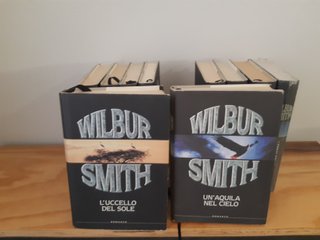 10 libri di WILBUR SMITH ed. MONDOLIBRI OTTIME CON