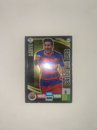 Messi Balón de Oro 10 y firmado