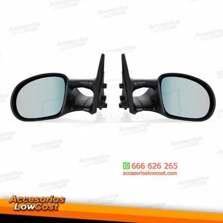 ESPEJOS BMW SERIE 3 E36 COUPE LOOK M3 NEGRO