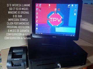 TPV TACTIL COMPLETO HOSTELERIA 661279381 MIGUEL