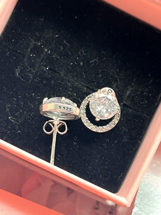 Pendientes Pandora Plata Circonita