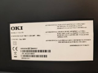 Televisor OKI Negro