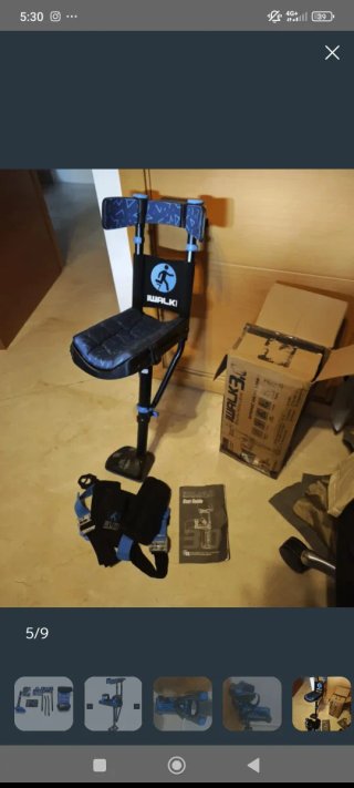 Muleta manos libres iwalk 3.0