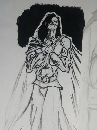 Carpeta con Dibujos Originales para Comic R.GRILLO