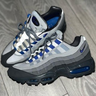 Botas Nike Air Max 95 Gris y Azul