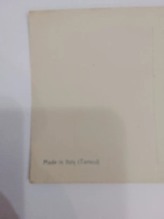Cartolina d'epoca rara fotocelere