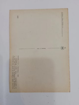 Cartolina rara Pinocchio Burattini