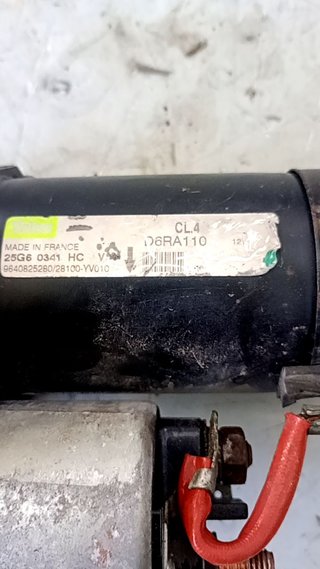 MOTOR ARRANQUE Peugeot 307 Berlina (S2)(06.2005->)