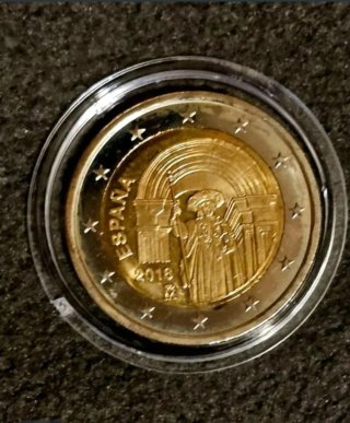 Moneda 2€ Conmemorativa España Santiago 2018