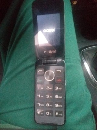 Teléfono Móvil Alcatel Dorado/Plateado
