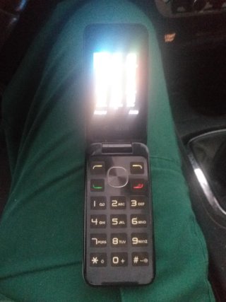 Teléfono Móvil Alcatel Dorado/Plateado