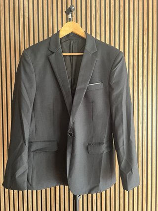 Completo da uomo grigio (Blazer + Pantaloni)