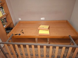 Cama nido doble 90cm madera