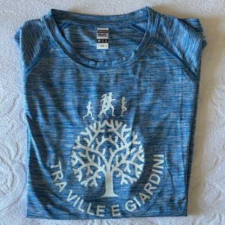 Maglietta running Roly taglia M blu