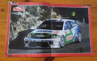 1:43 Rallye Monte Carlo 2005 Ford Focus RS WRC +