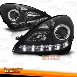 FAROS LUZ DIURNA MERC. SLK, 04-11- R171- CRISTAL