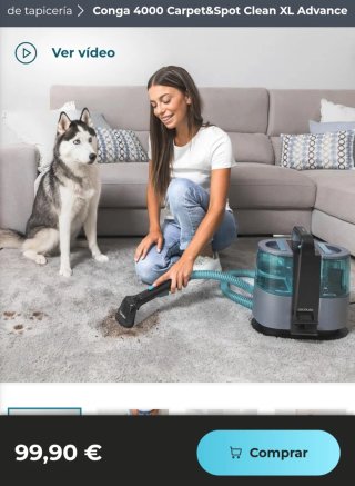✅️ Conga 4000 CarpetySpot Clean XL Advance