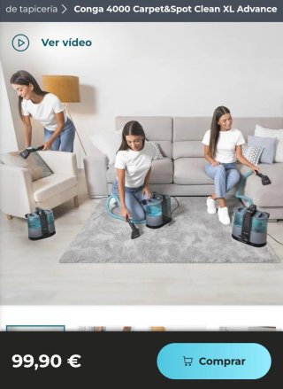 ✅️ Conga 4000 CarpetySpot Clean XL Advance