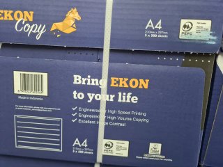 Carta A4 Ekon 5 risme (2500 fogli)