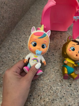 Bebés Llorones con accesorios