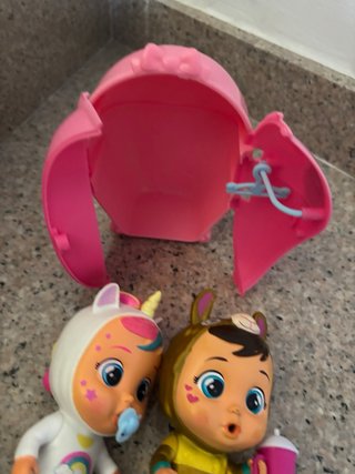 Bebés Llorones con accesorios