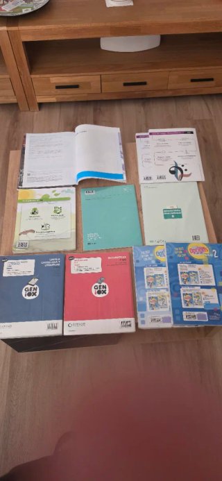 Lote de libros de 2 eso