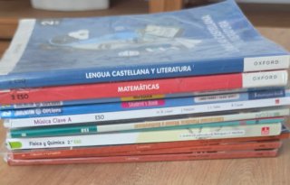 Lote de libros de 2 eso